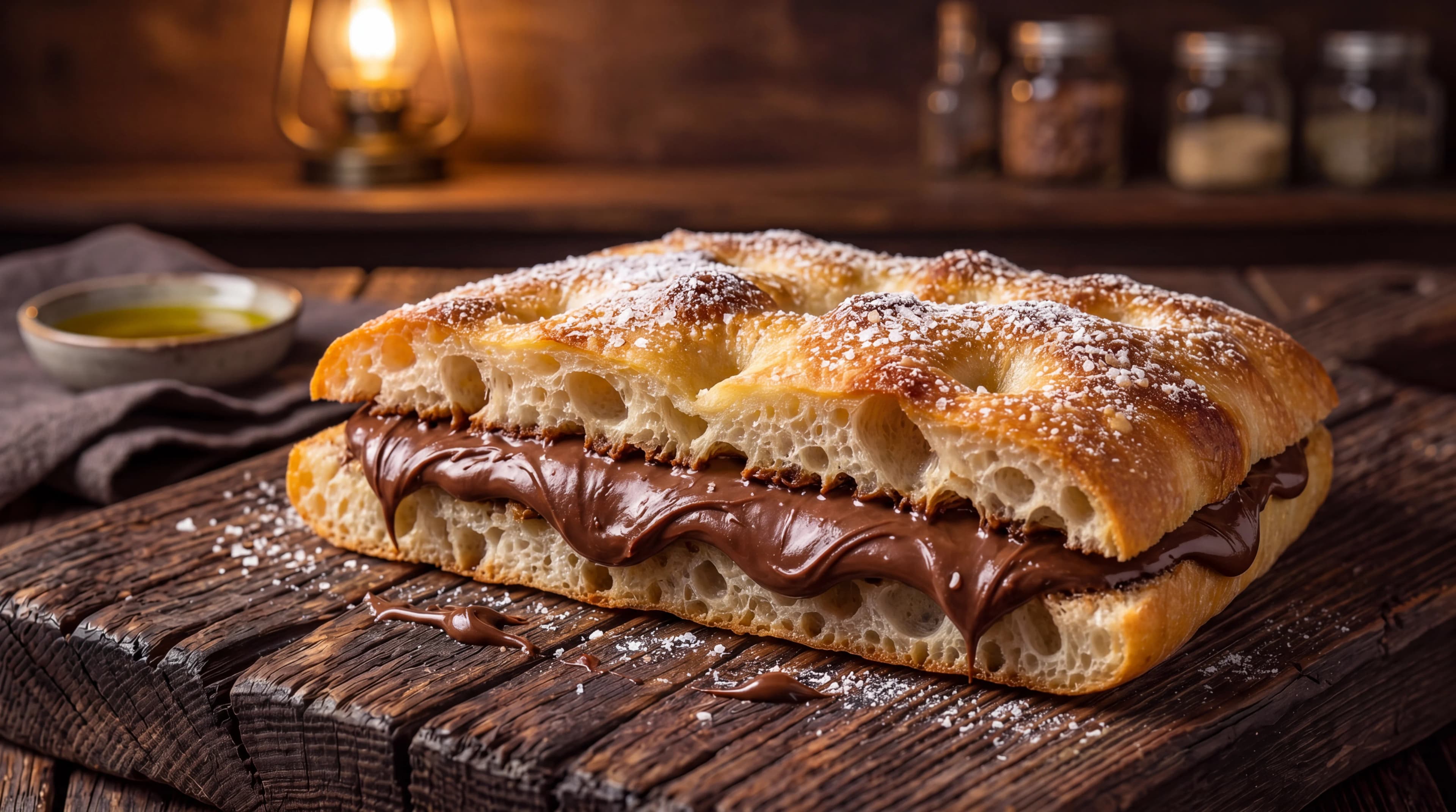 Schiacciata alla Nutella